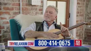 Relaxium TV Spot, 'Country Music Legend' Featuring Larry Gatlin